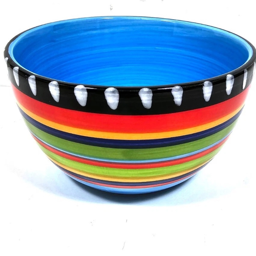 Gibson Elite Pueblo Springs Stoneware 6" Cereal Soup Bowl Discontinued Mint